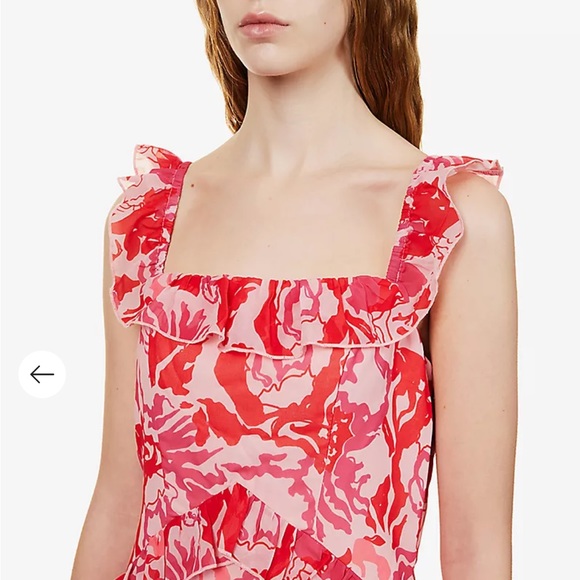 Pretty Lavish Floral Dress Size 4 EUC - Picture 5 of 10